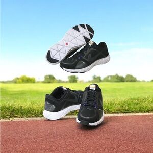 Nike Flywire Free XT Quick Fit Training Shoes Size 7 Black Purple Running Walk